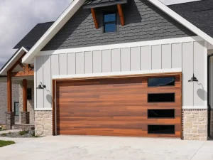 Brown Residential garage Doors
