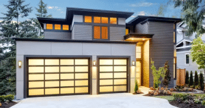garage door window glass