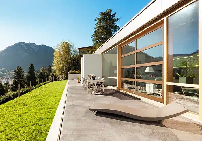 Aluminium garage Door